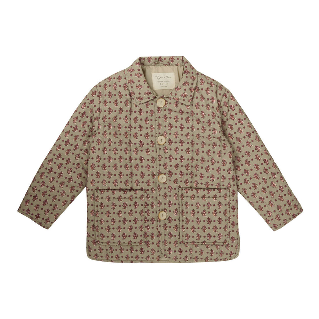 Rylee and Cru Flower Block Noelle Coat
