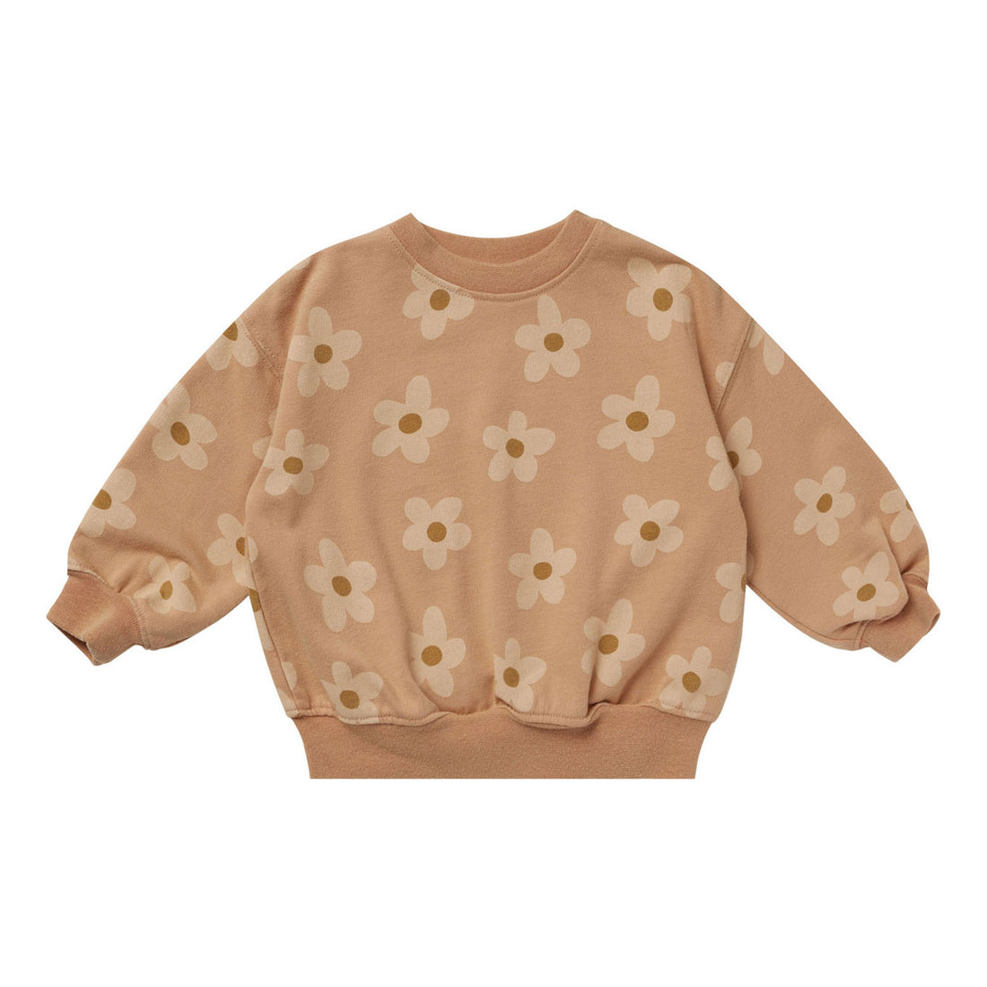 Rylee and Cru Melon Daisy Relaxed Sweatshirt