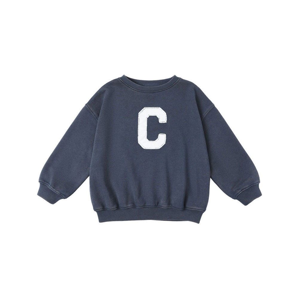 Rylee and Cru Navy Relaxed Sweatshirt