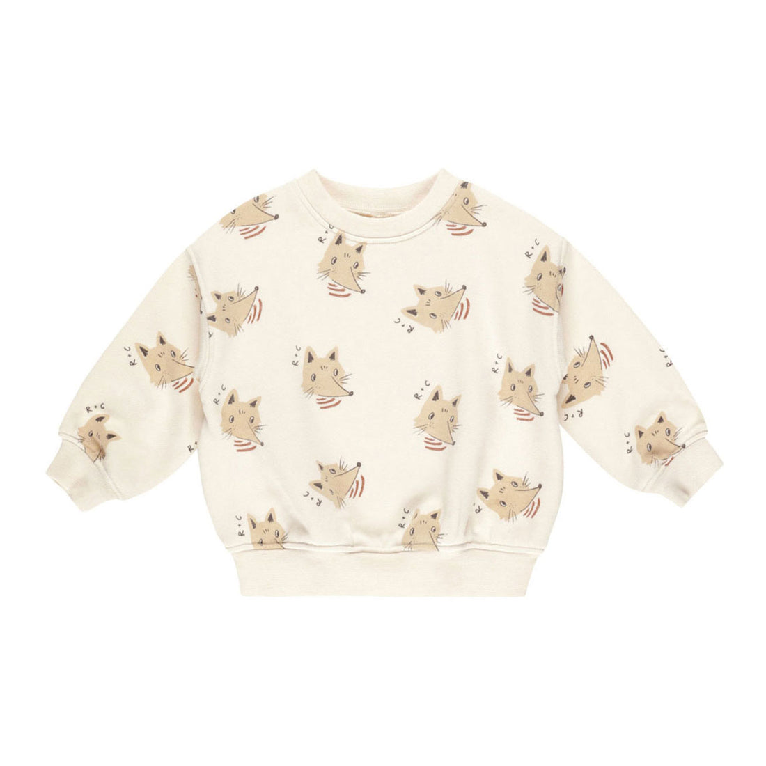 Rylee and Cru Coyote Relaxed Sweatshirt