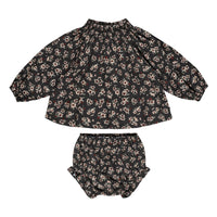 Rylee and Cru Dark Floral Quincy Set
