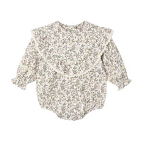 Rylee and Cru Ivory Winter Garden Winnie Romper