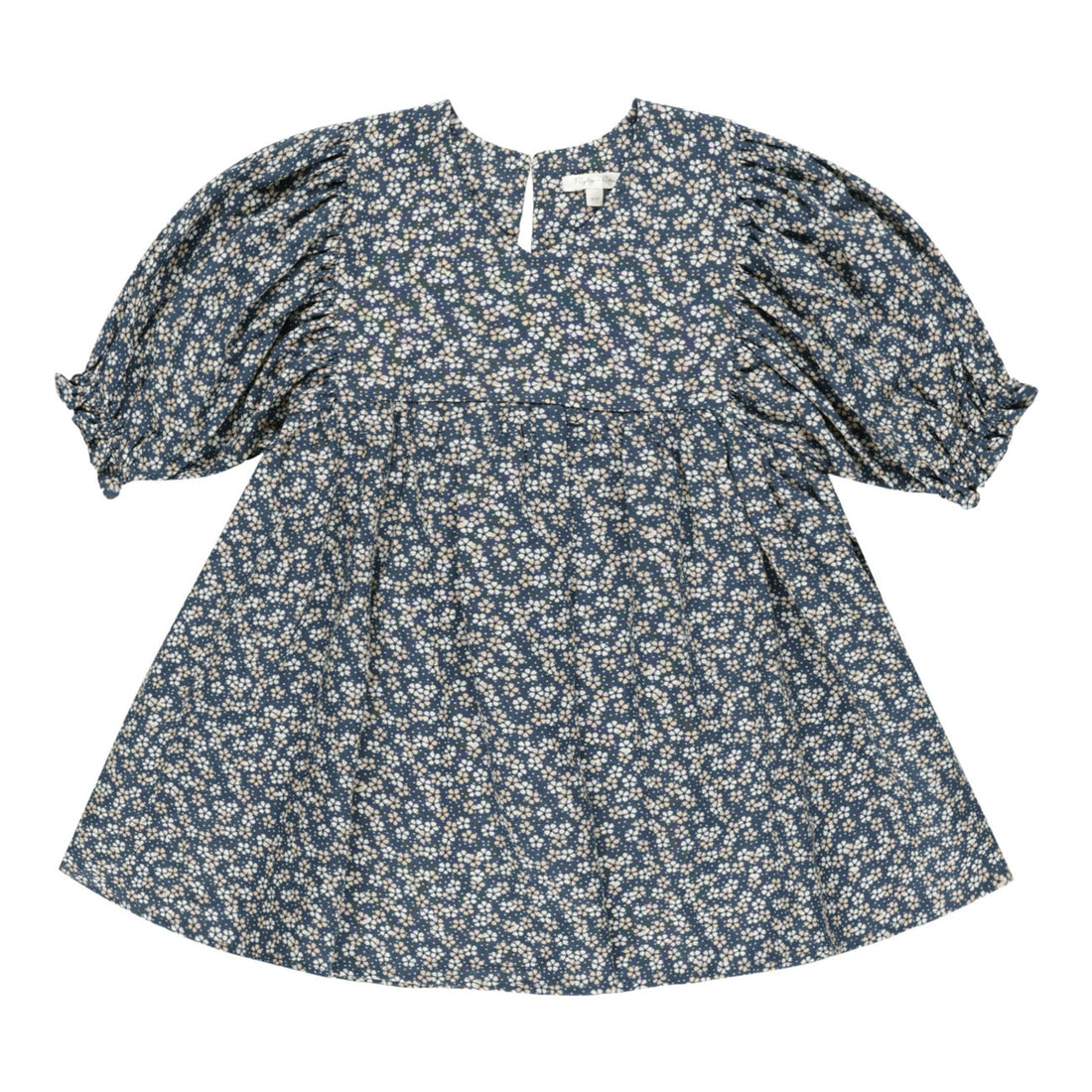 Rylee and Cru Blue Floral Jolene Dress