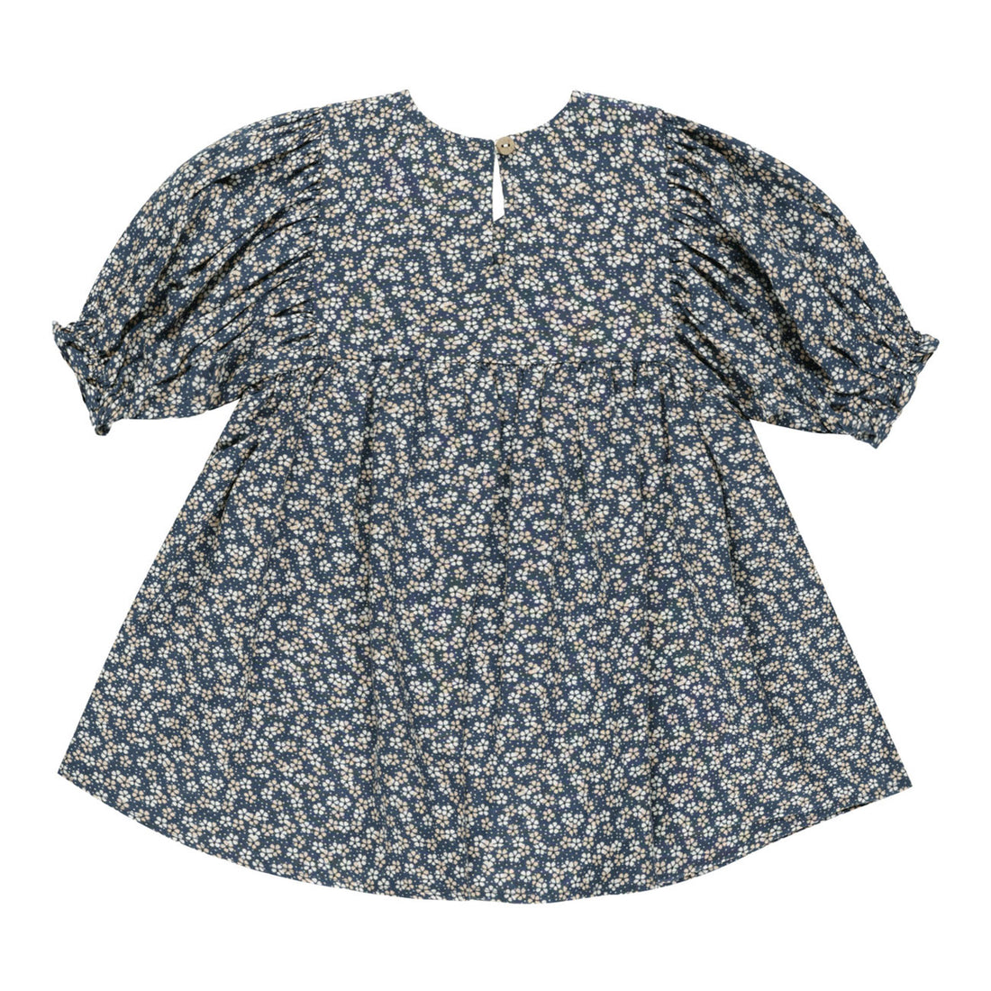 Rylee and Cru Blue Floral Jolene Dress