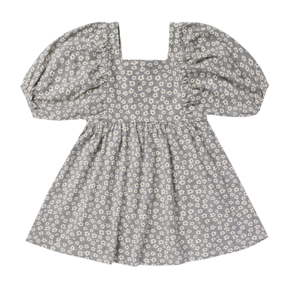 Rylee and Cru Blue Ditsy Brea Dress
