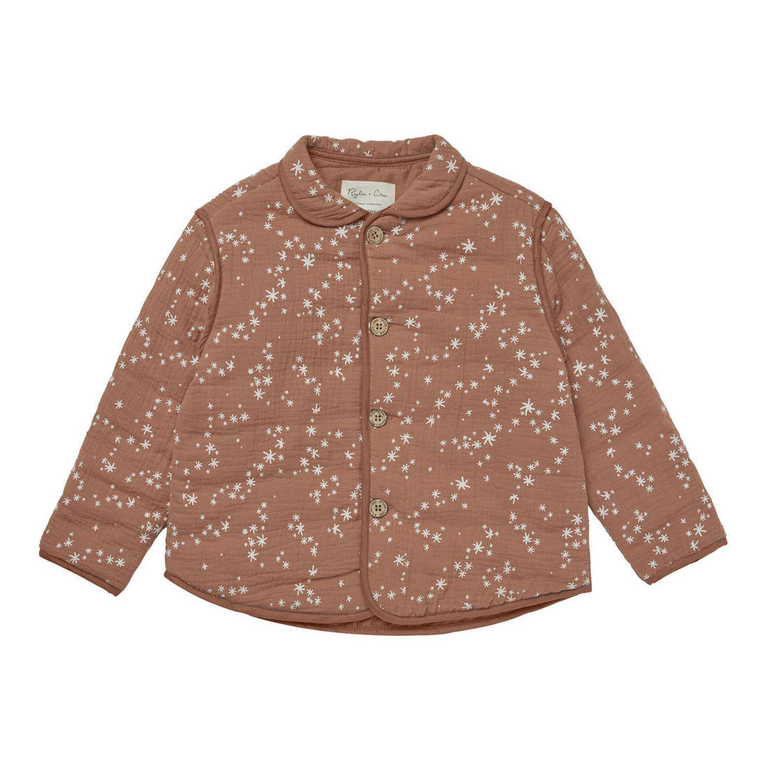 Rylee and Cru Starlight Quilted Collared Coat