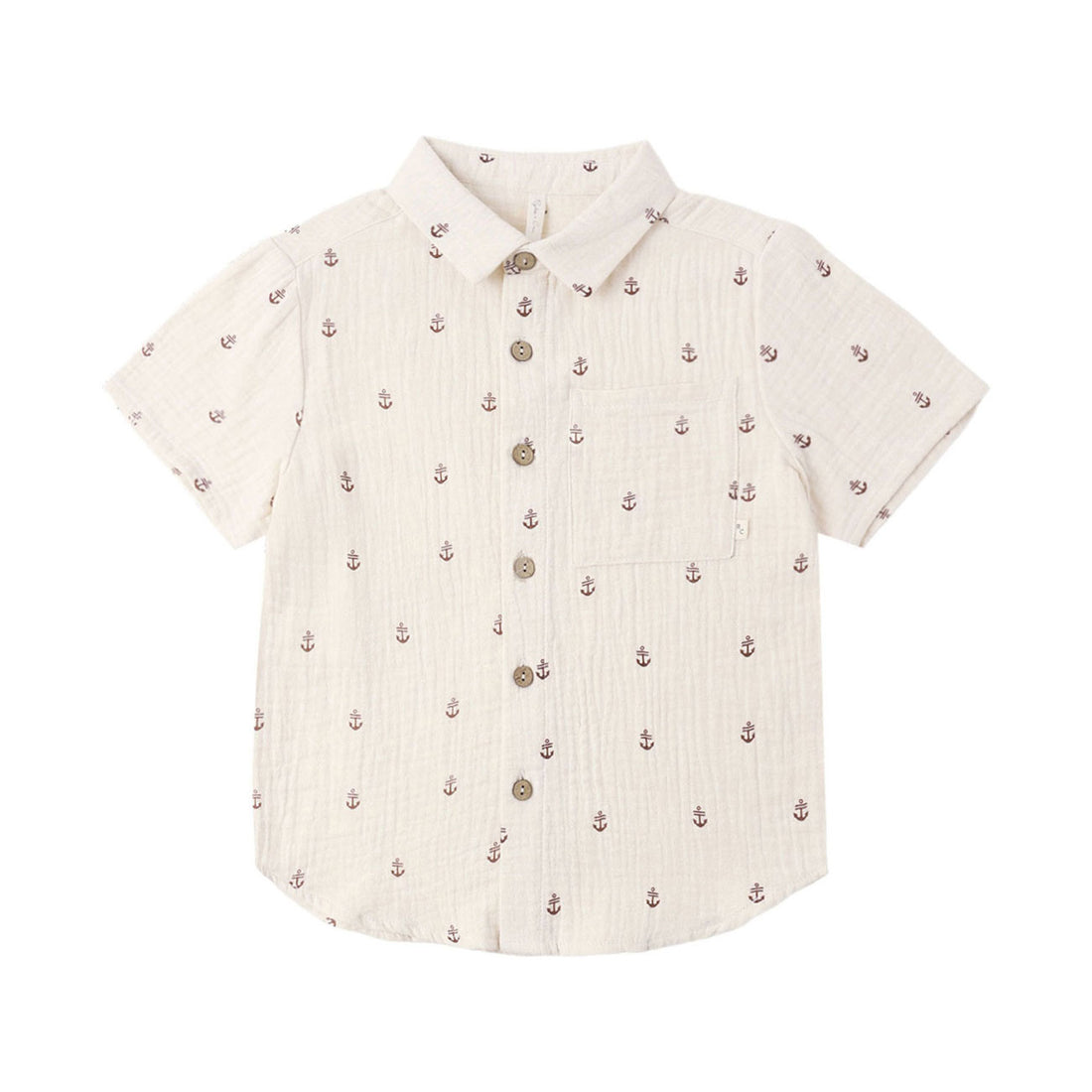Rylee and Cru  Natural  Collared Shirt Anchors
