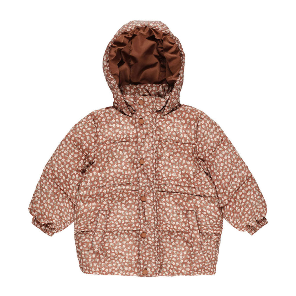 Rylee and Cru Rosette Puffer Jacket