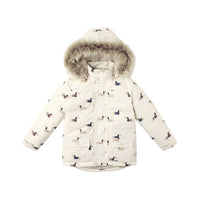 Rylee and Cru Natural Dachshund Parka Ski Jacket
