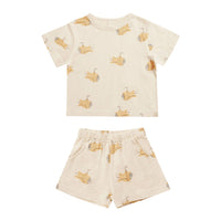 Rylee and Cru Natural Jersey Set - Submarine