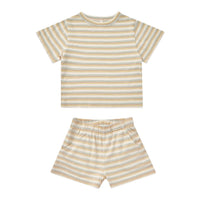 Rylee and Cru Vintage-Stripe Jersey Set