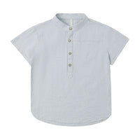 Rylee and Cru Heathered Light Blue Mason Shirt