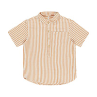 Rylee and Cru Grapefruit Stripe Mason Shirt