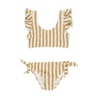 Rylee and Cru Marigold Stripe Ojai Bikini
