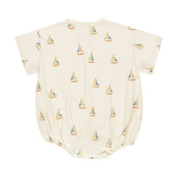 Rylee and Cru Sailboats Relaxed Bubble Romper