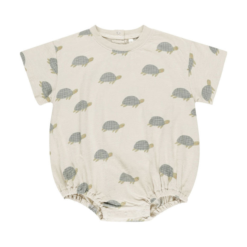 Rylee and Cru Stone Sea Turtles Relaxed Bubble Romper