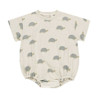 Rylee and Cru Stone Sea Turtles Relaxed Bubble Romper