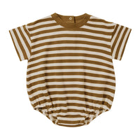Rylee and Cru Saddle Stripe Relaxed Bubble Romper