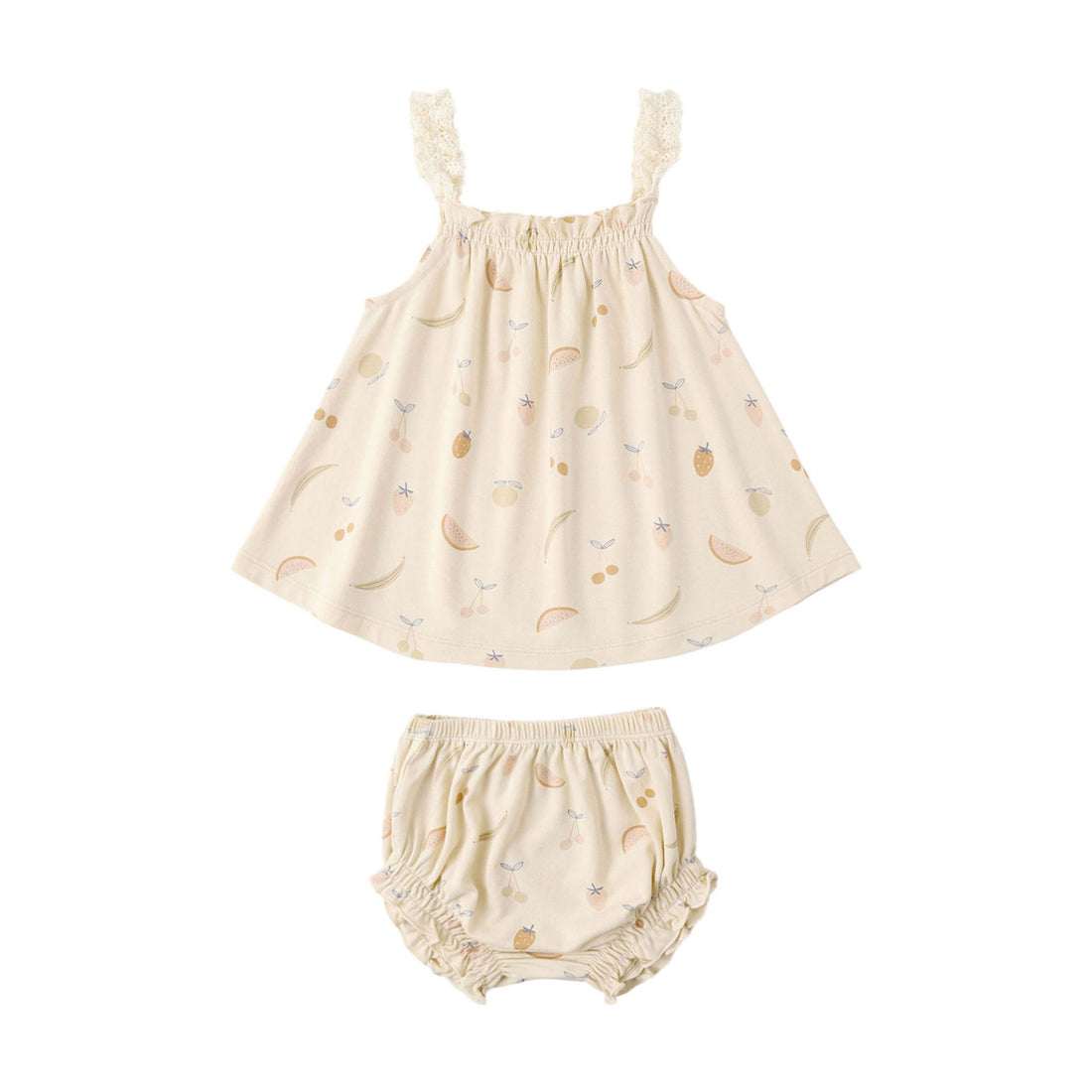 Rylee and Cru  Shell  Fruit Swing Top & Bloomer Set