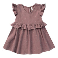 Rylee and Cru Mulberry Brielle Dress - Mulberry Daisy