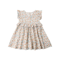 Rylee and Cru  Ivory Flower Field Brielle Dress