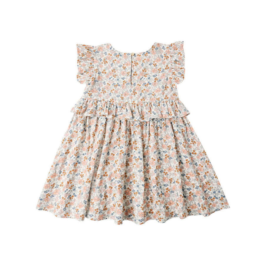 Rylee and Cru  Ivory Flower Field Brielle Dress