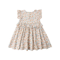 Rylee and Cru  Ivory Flower Field Brielle Dress