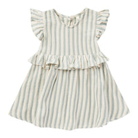 Rylee and Cru Ocean-Stripe Brielle Dress - Ocean Stripe