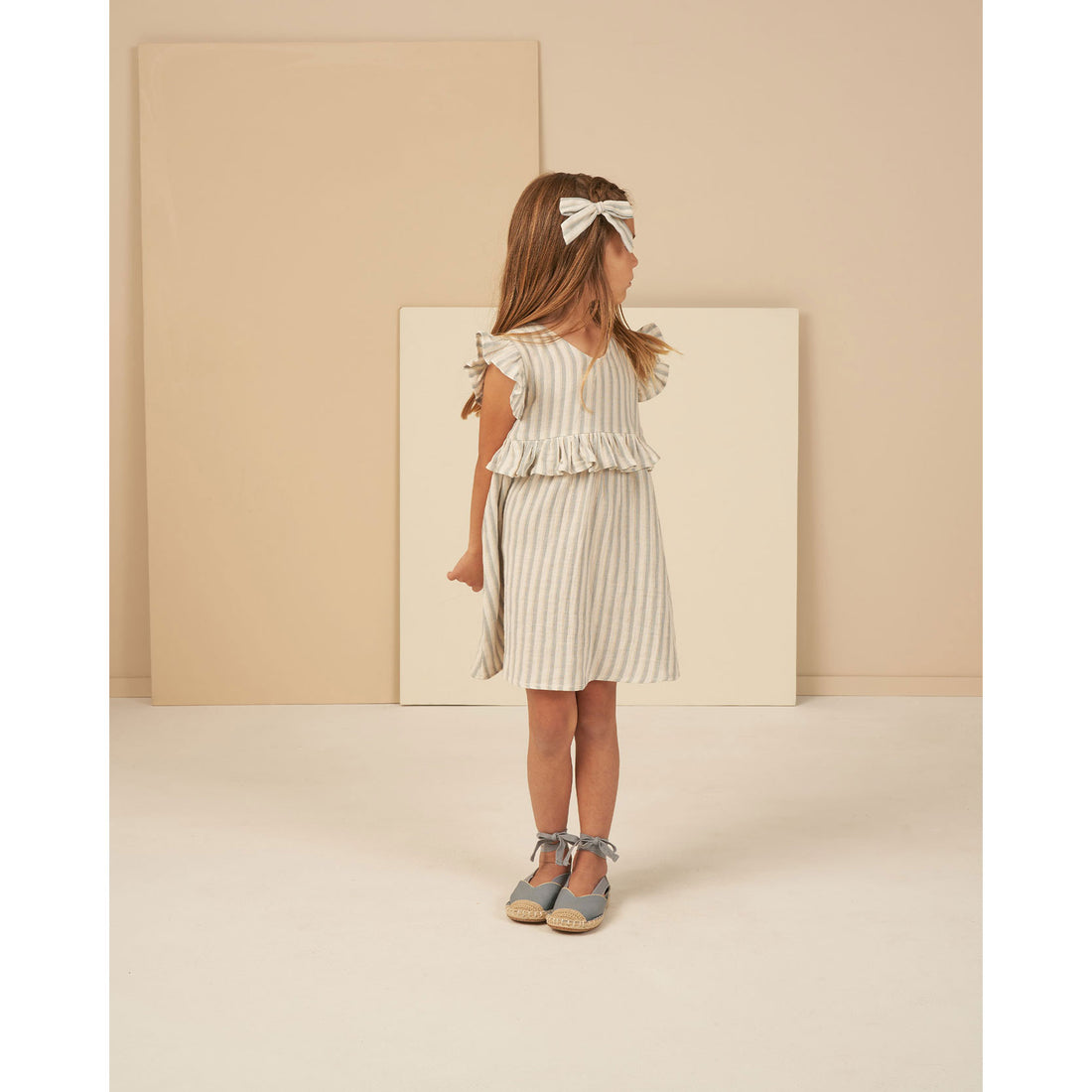 Rylee and Cru Ocean-Stripe Brielle Dress - Ocean Stripe