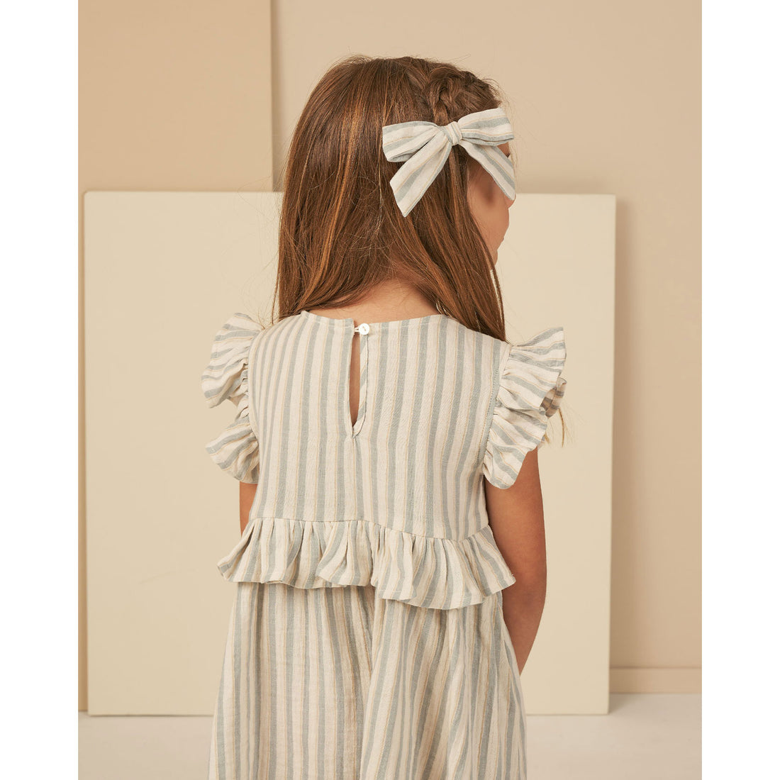Rylee and Cru Ocean-Stripe Brielle Dress - Ocean Stripe