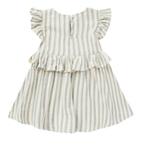 Rylee and Cru Ocean-Stripe Brielle Dress - Ocean Stripe