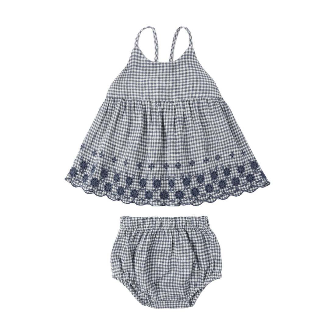 Rylee and Cru  Marine Gingham Zenni Set
