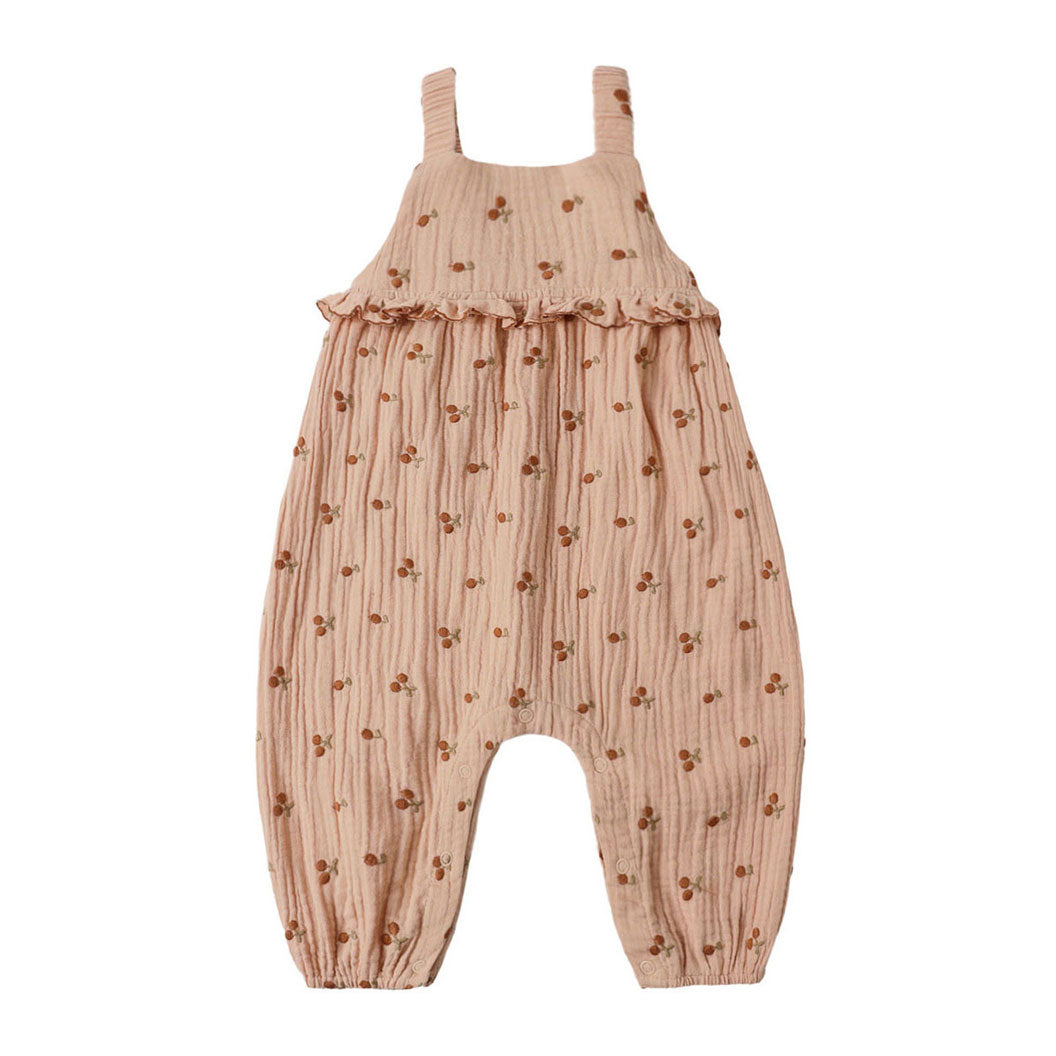 Rylee and Cru  Cherry Embroidery Kinsley Jumpsuit