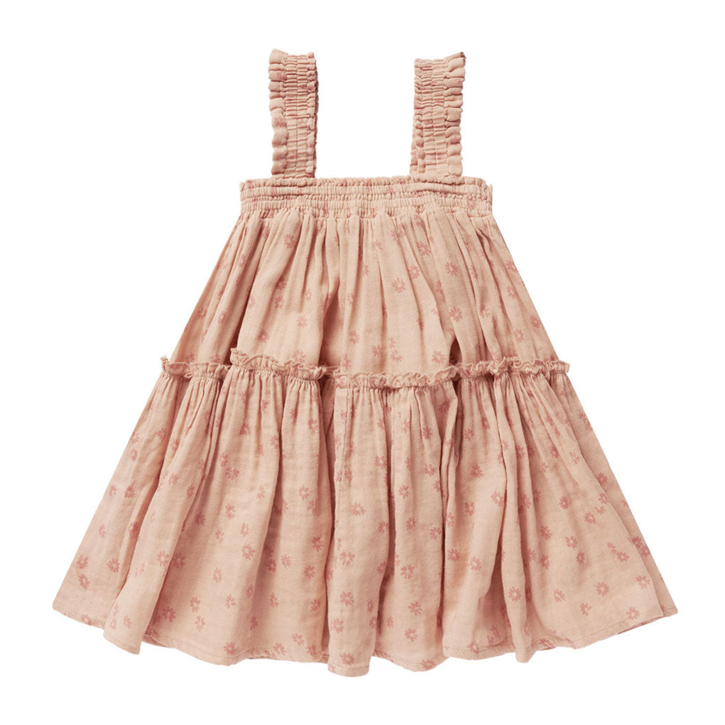 Rylee and Cru Pink-Daisy Cicily Dress