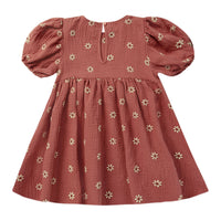Rylee and Cru Embroidered Daisy Phoebe Dress