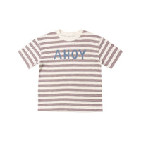 Rylee and Cru  Brown Ahoy Relaxed Tee