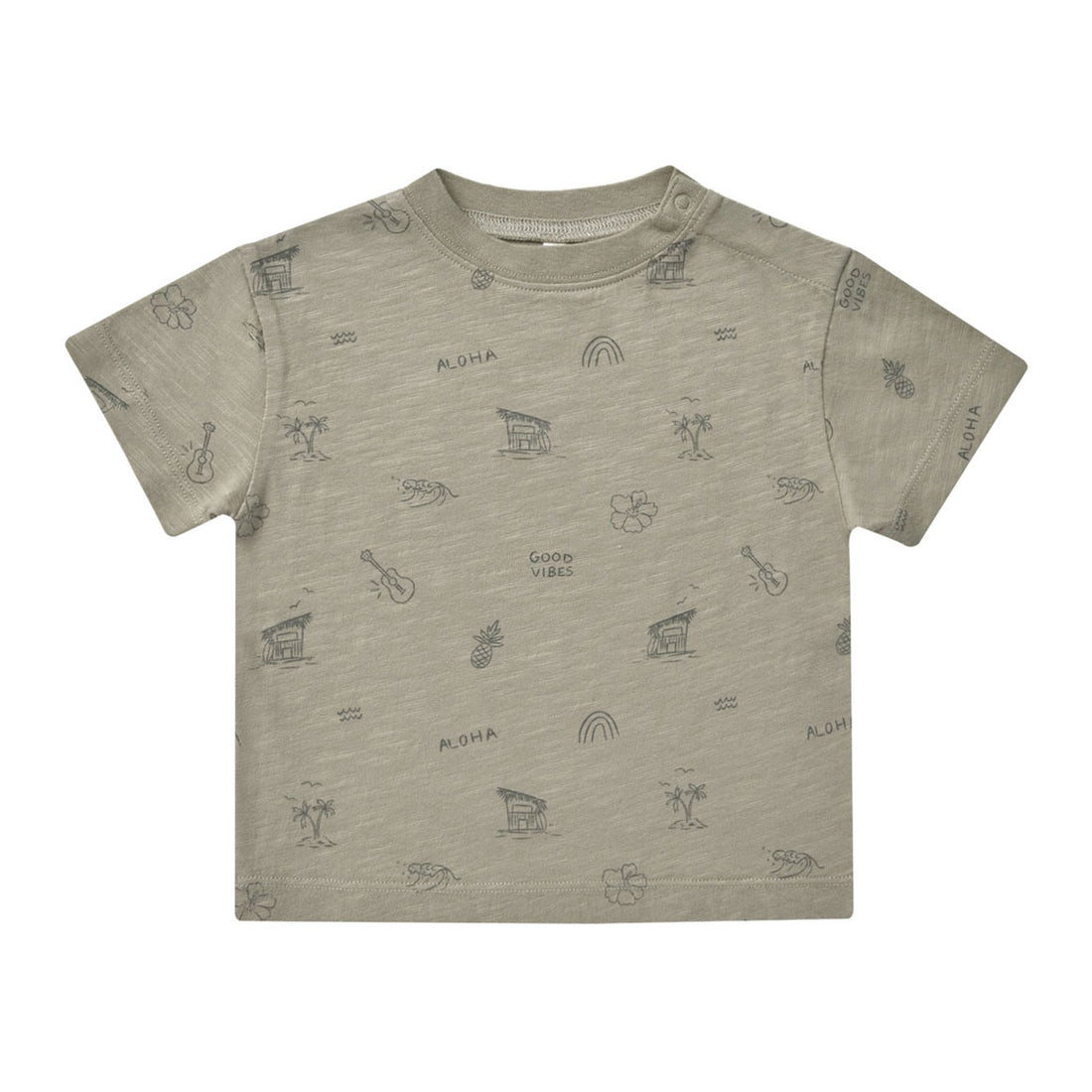 Rylee and Cru Sage Relaxed Tee - Hawaii