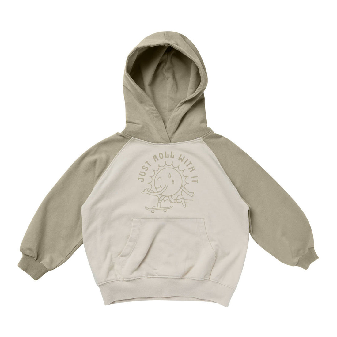 Rylee and Cru Just Roll With It Raglan Hoodie