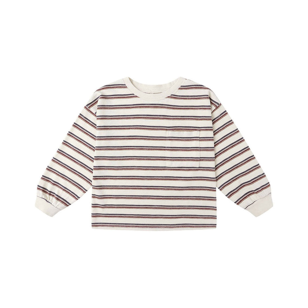 Rylee and Cru Vintage Stripe Relaxed Long Sleeve Tee