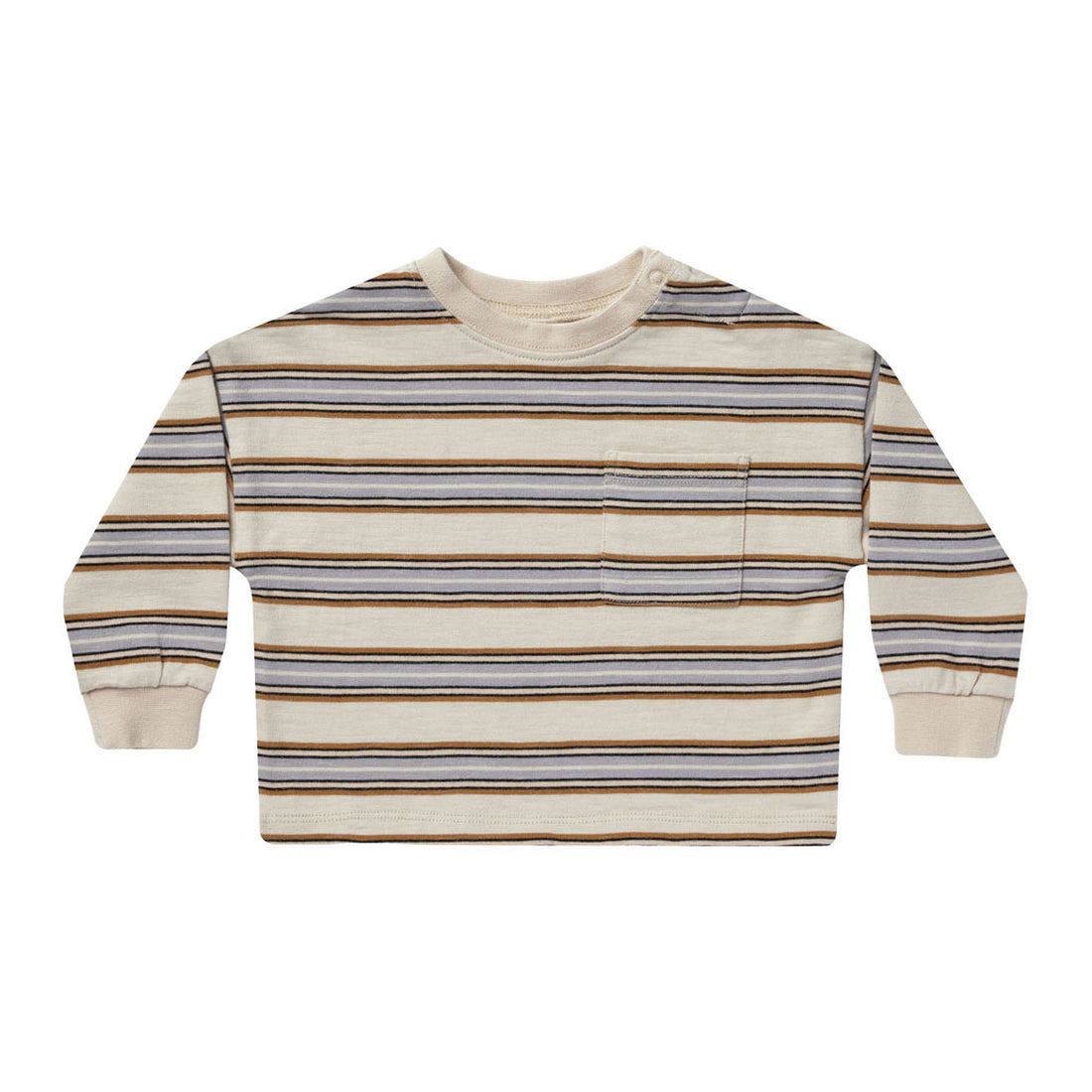 Rylee and Cru Vintage Stripe Relaxed Long Sleeve Tee