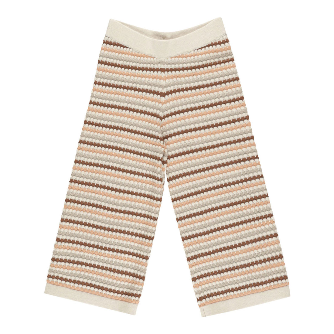 Rylee and Cru Honeycomb Stripe Knit Wide Leg Pants