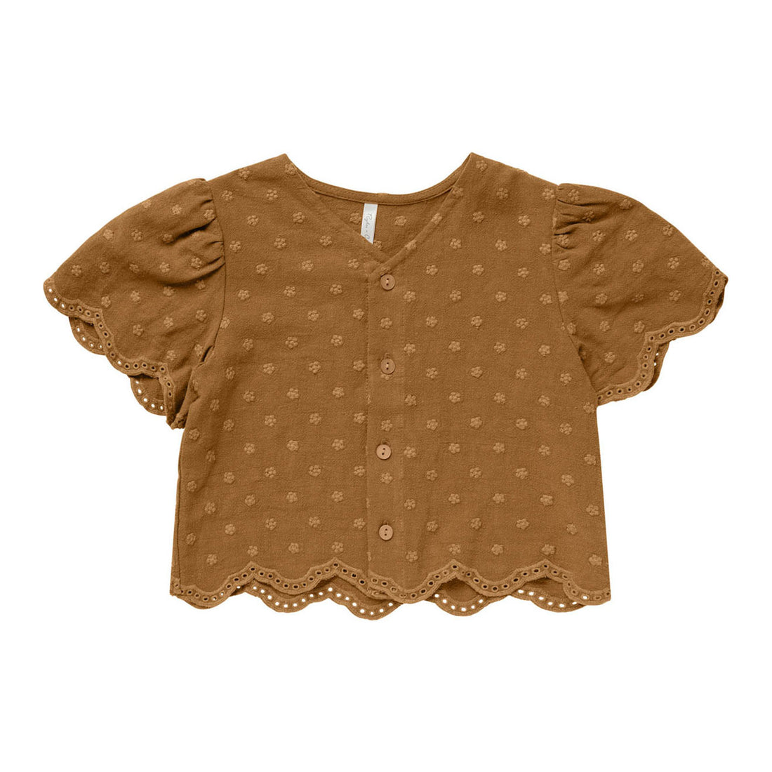 Rylee and Cru Brass Cleo Top