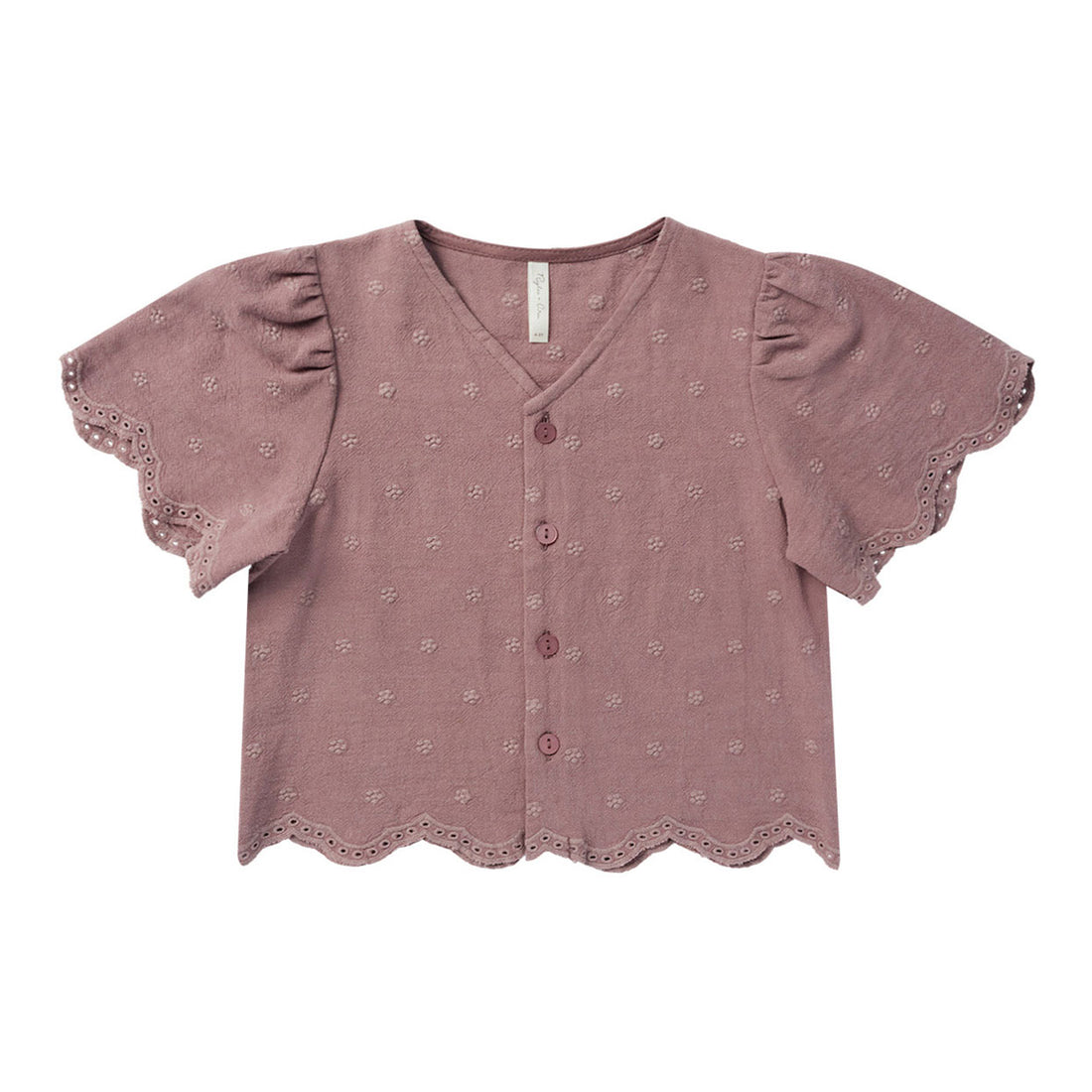 Rylee and Cru Mulberry Cleo Top - Mulberry Daisy