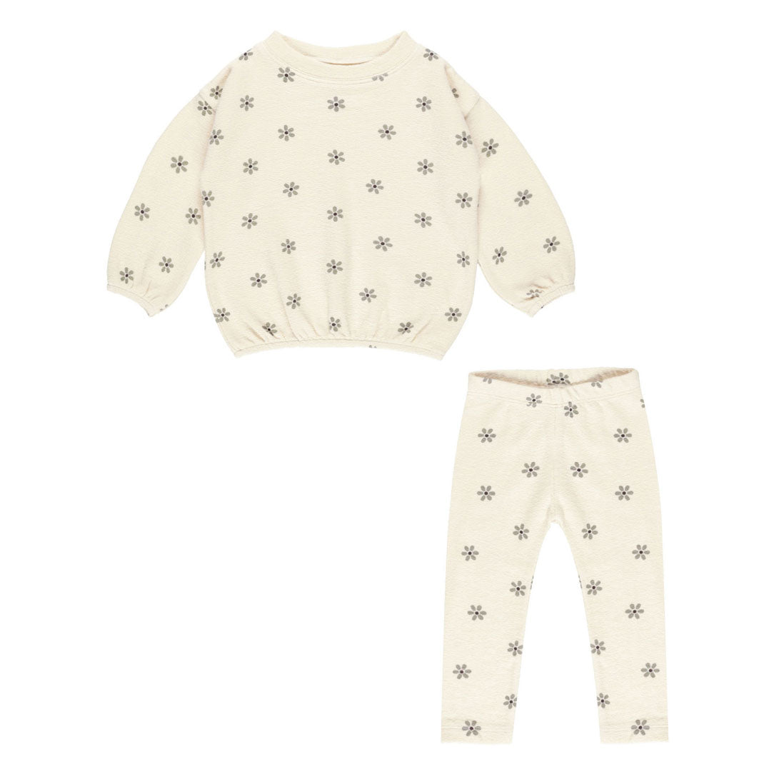 Rylee and Cru Daisy Spongey Knit Set
