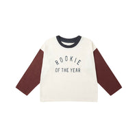Rylee and Cru Ivory Rookie Camden Long Sleeve Tee