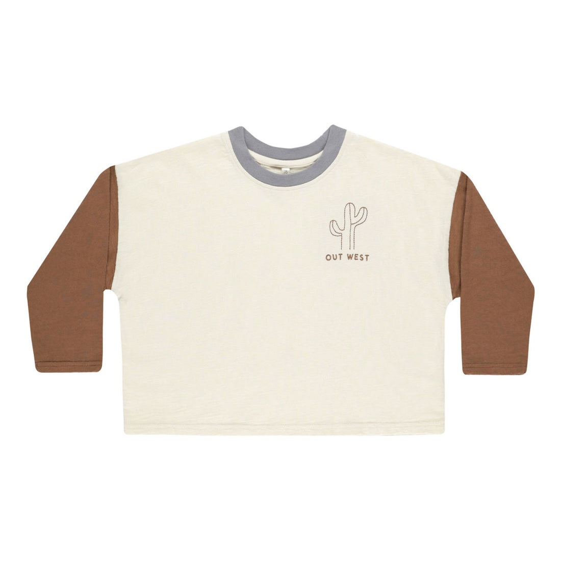 Rylee and Cru Color Block Camden Long Sleeve T-shirt