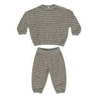 Rylee and Cru Retro Stripe Relaxed Baby Set