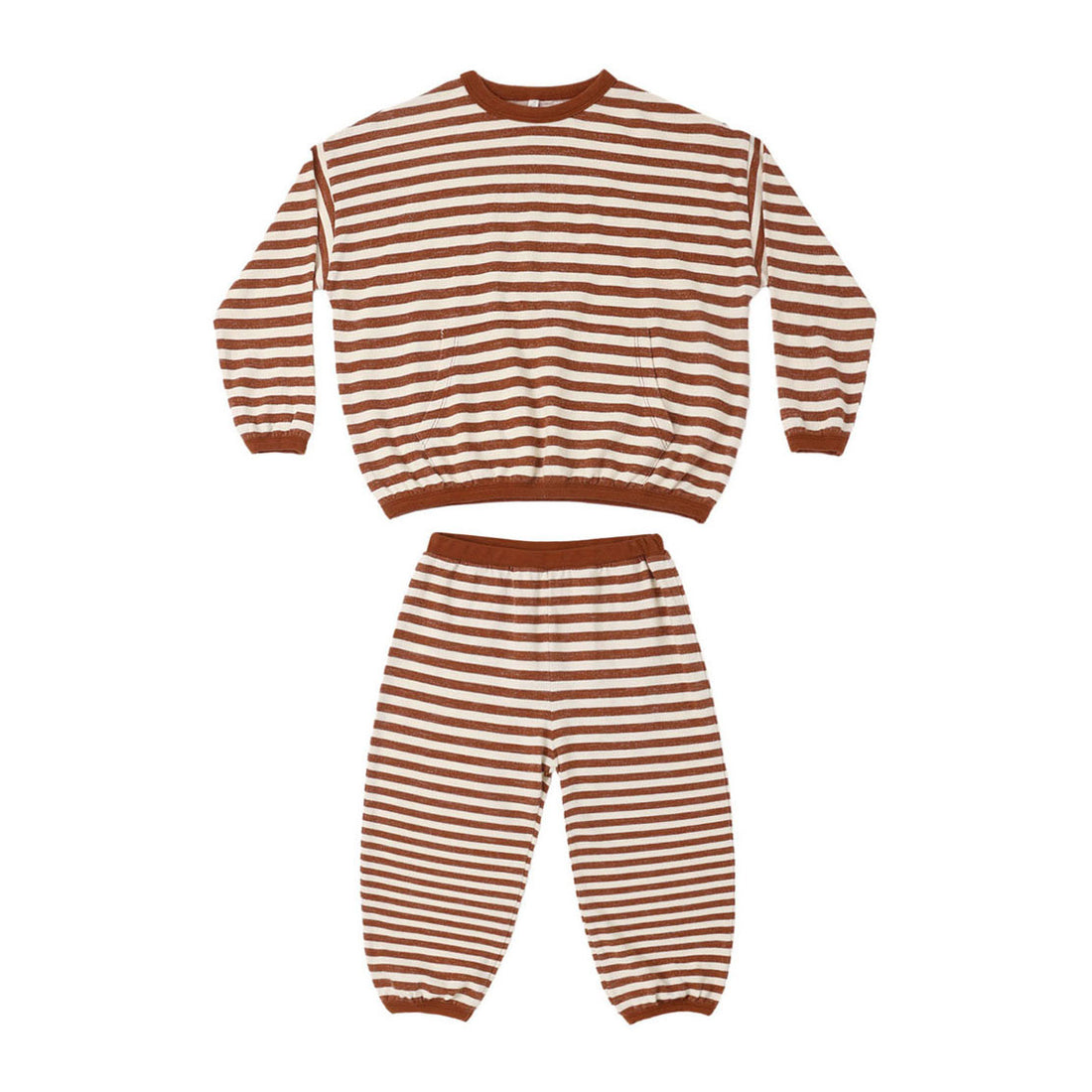 Rylee and Cru Brick Stripe Relaxed Set