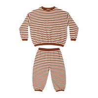 Rylee and Cru Brick Stripe Relaxed Set