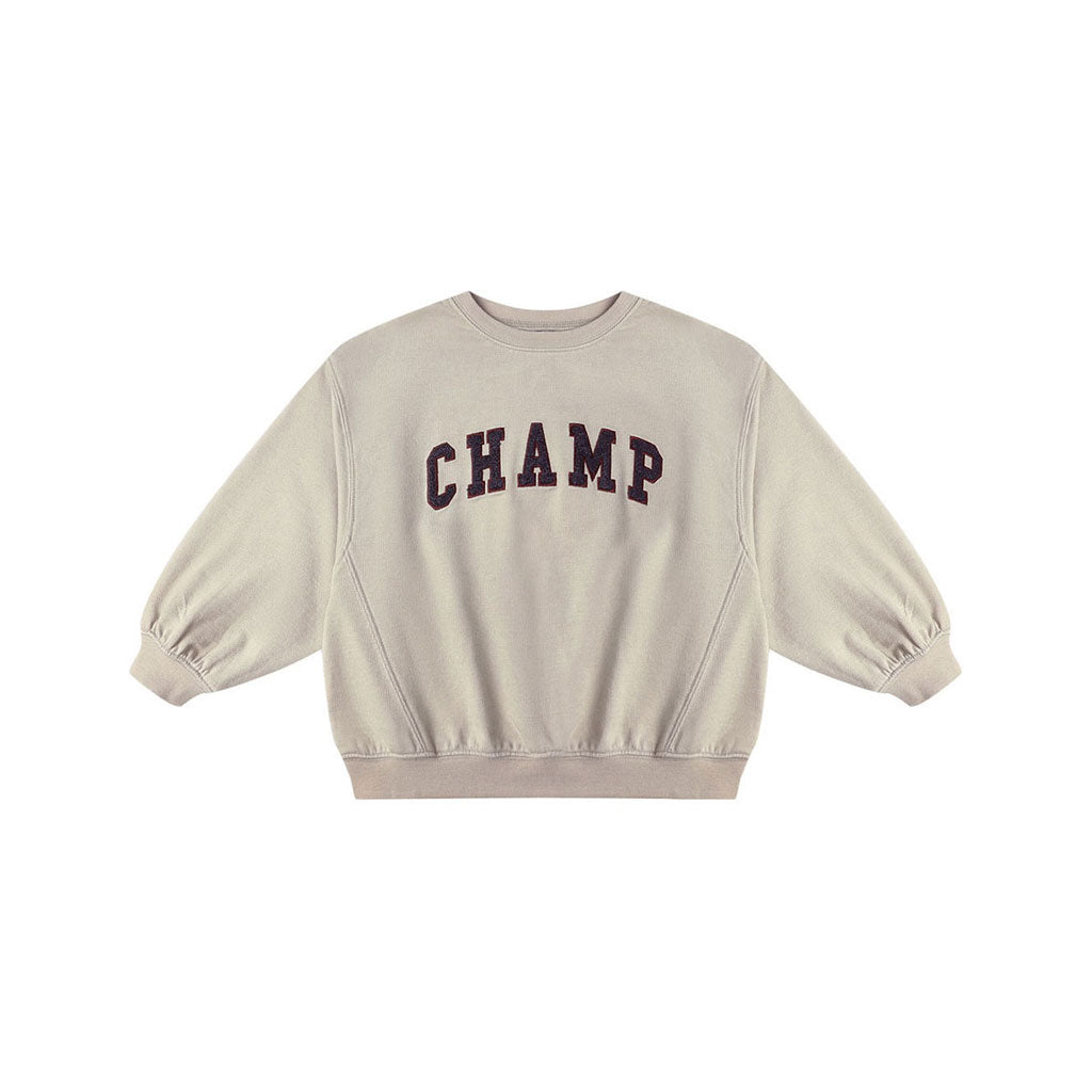 Rylee and Cru Stone Champ Oversized Sweatshirt
